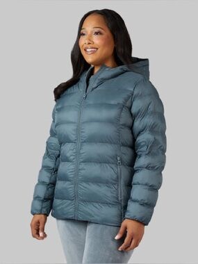 32 Degrees Women’s Lightweight Packable Hooded Jacket XXL NWT